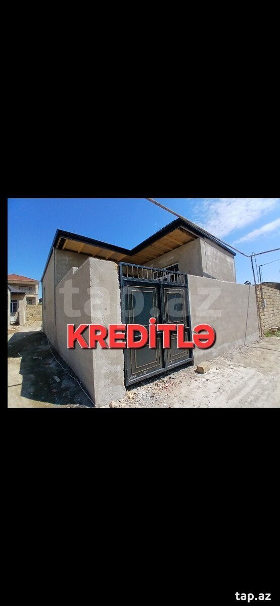 Satılır 3 otaqlı həyət evi 80 m²