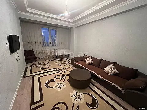 Kirayə verilir 2 otaqlı yeni tikili 66 m² — Sumqayıt, Saray 2 otaq 66.00 m²
