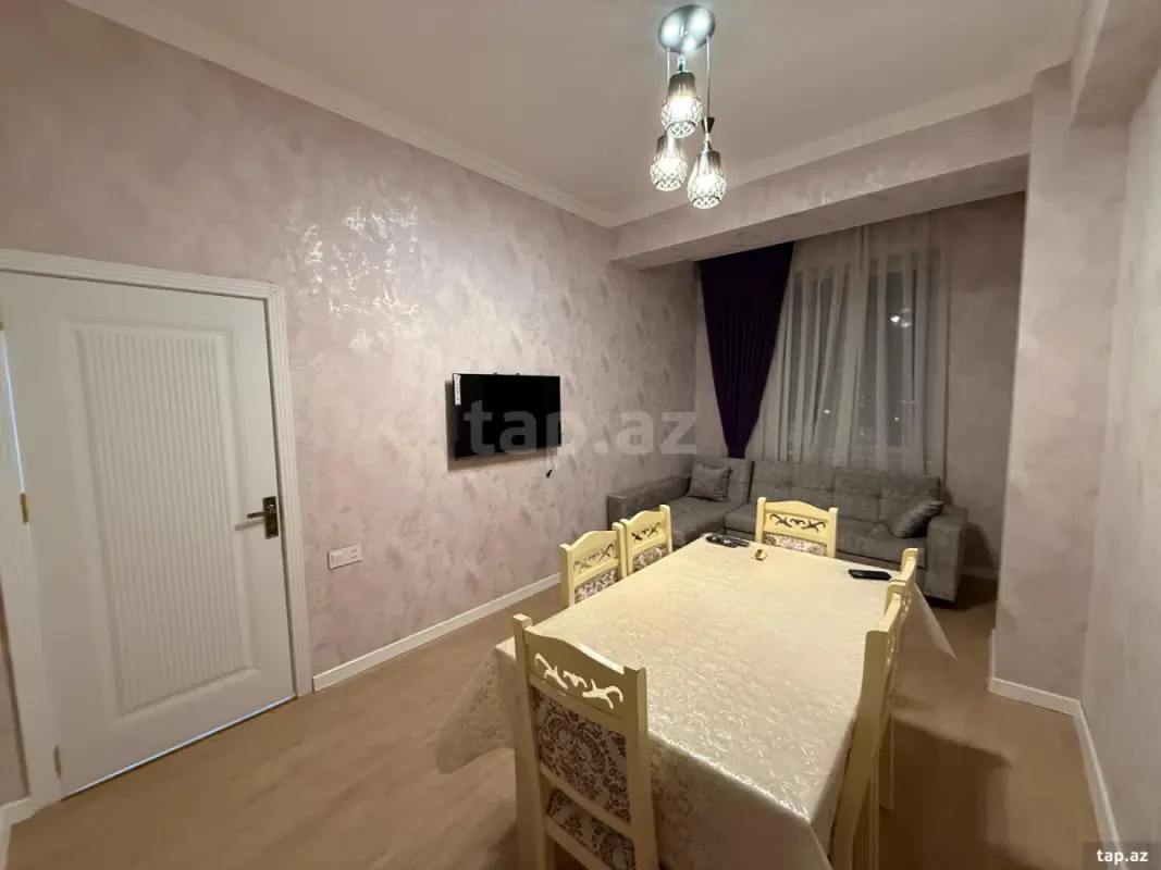 Kirayə verilir 2 otaqlı yeni tikili 60 m²