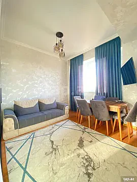 Satılır 2 otaqlı yeni tikili 44 m² — Xırdalan 2 otaq 44.00 m²