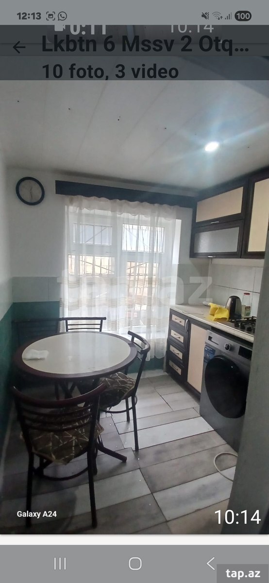 Kirayə verilir 2 otaqlı həyət evi 80 m²