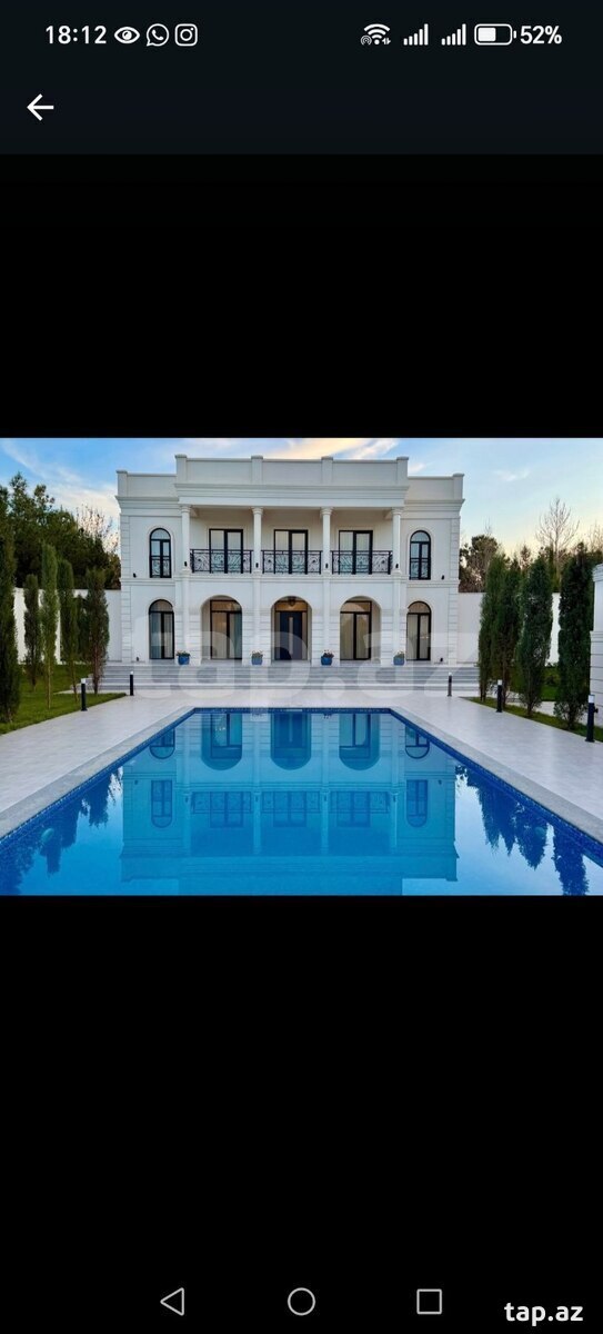 Kirayə verilir 6 otaqlı həyət evi 400 m²