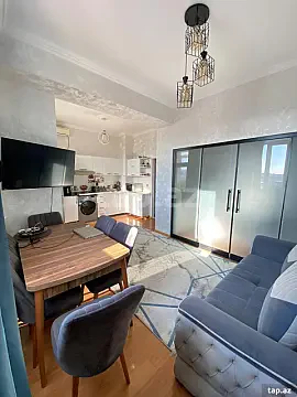 Satılır 2 otaqlı yeni tikili 44 m² — Xırdalan 2 otaq 44.00 m²