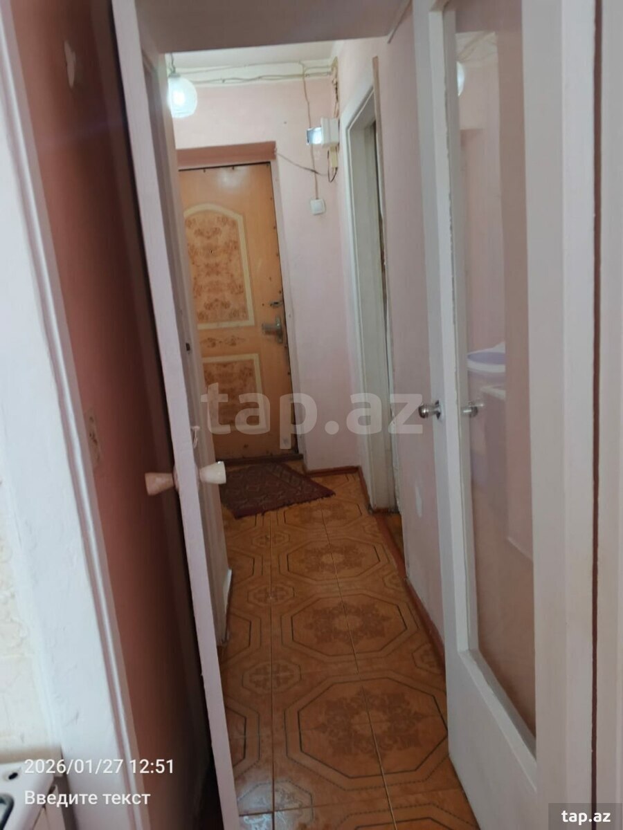 Kirayə verilir 1 otaqlı mənzil 40 m²