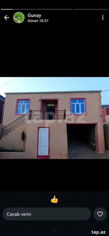 Satılır 3 otaqlı həyət evi 90 m²