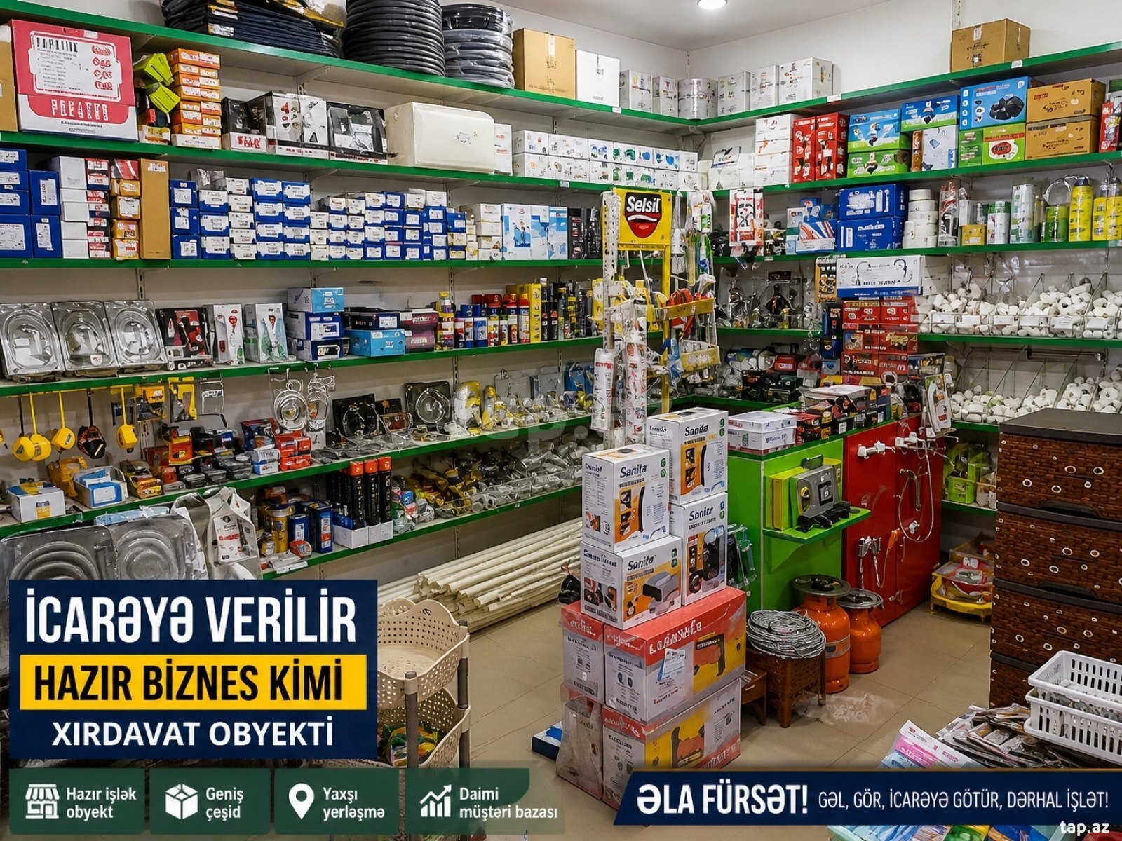 Kirayə verilir obyekt