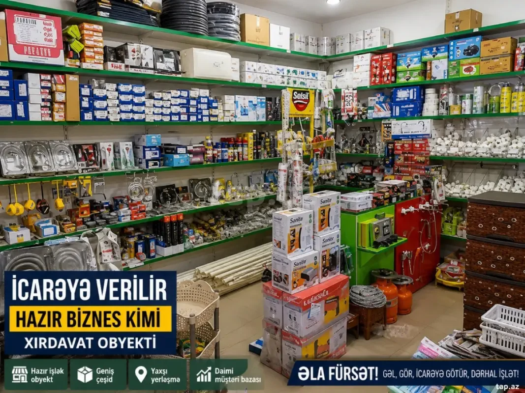 Kirayə verilir obyekt