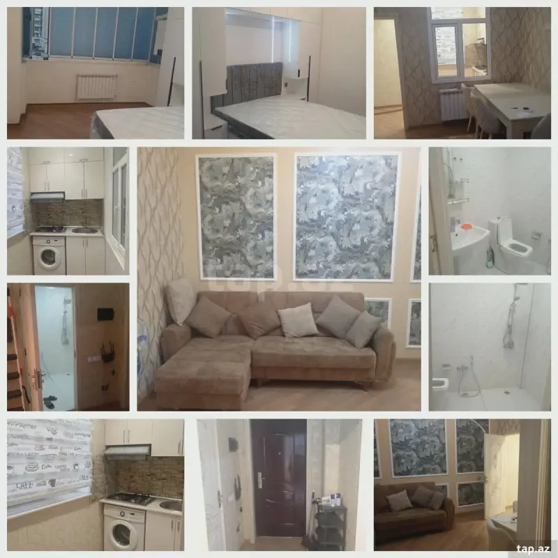 Kirayə verilir 2 otaqlı yeni tikili 80 m²