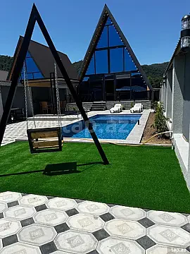 Kirayə verilir 4 otaqlı həyət evi 90 m² — Qəbələ 4 otaq 90.00 m²