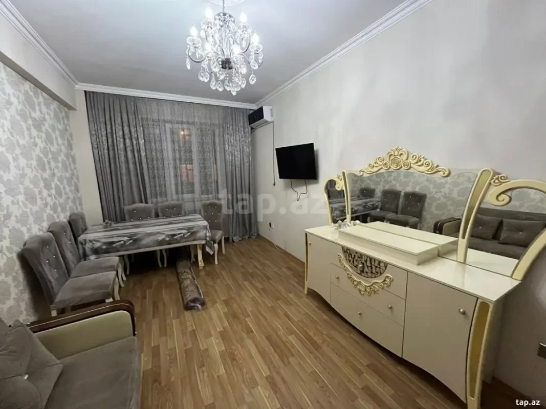 Kirayə verilir 2 otaqlı yeni tikili 75 m²