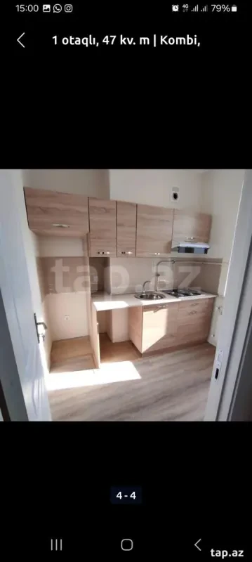 Satılır 1 otaqlı yeni tikili 40 m²