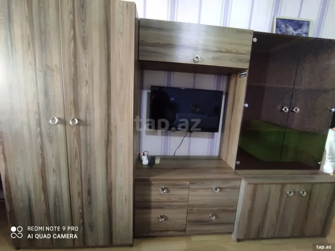 Kirayə verilir 1 otaqlı mənzil 32 m²