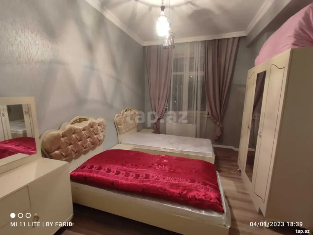 Kirayə verilir 3 otaqlı yeni tikili 80 m²