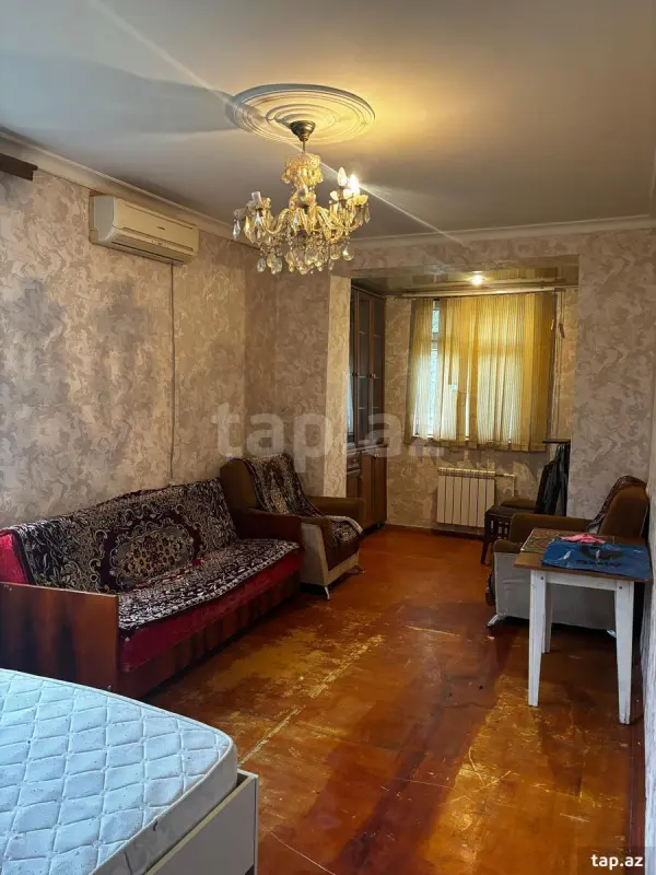 Kirayə verilir 1 otaqlı mənzil 35 m²