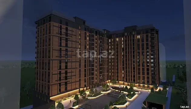 Satılır 1 otaqlı yeni tikili 60 m² — Bakı, Yeni Yasamal 1 otaq 60.00 m²