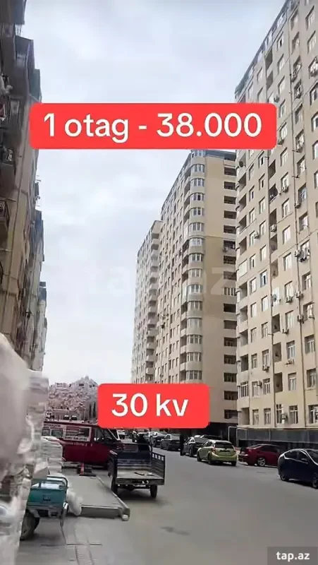 Satılır 1 otaqlı yeni tikili 31 m²