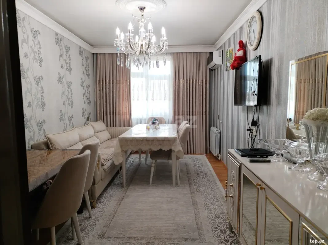 Satılır 5 otaqlı mənzil 90.5 m²