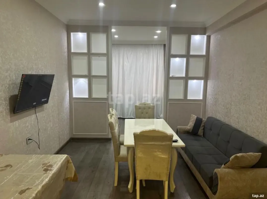 Kirayə verilir 2 otaqlı yeni tikili 75 m²