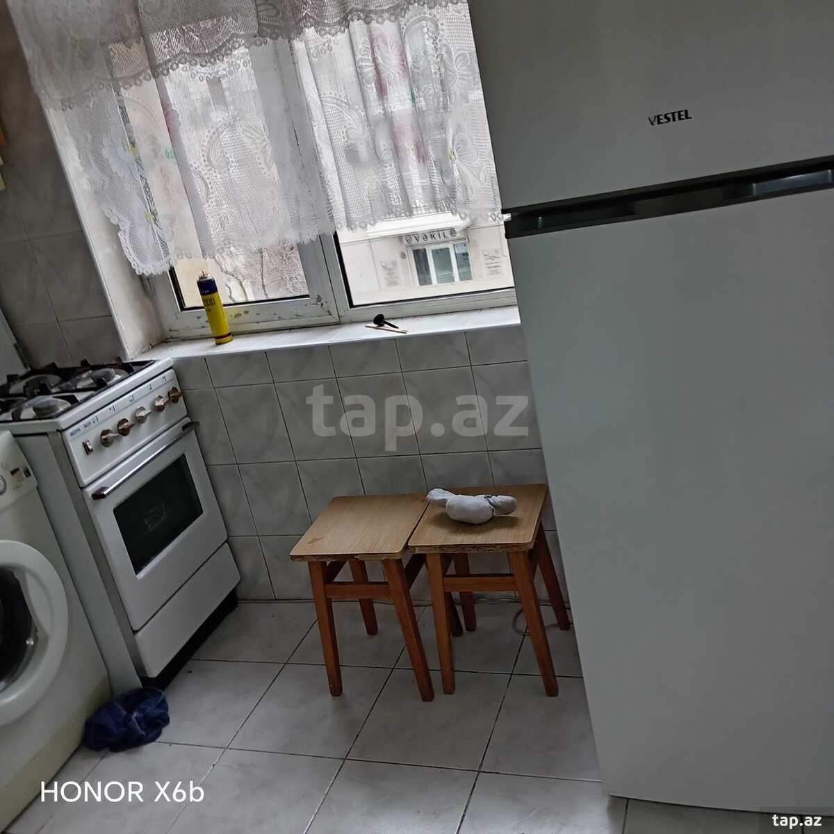 Kirayə verilir 2 otaqlı mənzil 55 m²