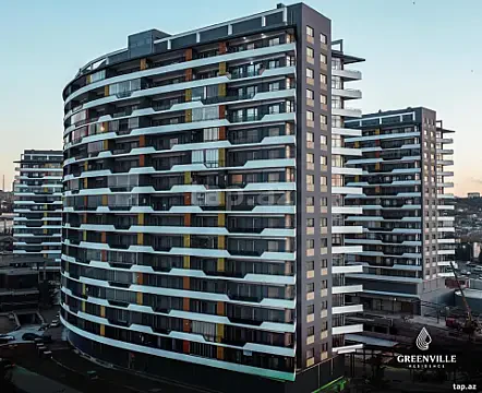 Satılır 3 otaqlı yeni tikili 112.4 m² — Bakı 3 otaq 112.40 m²