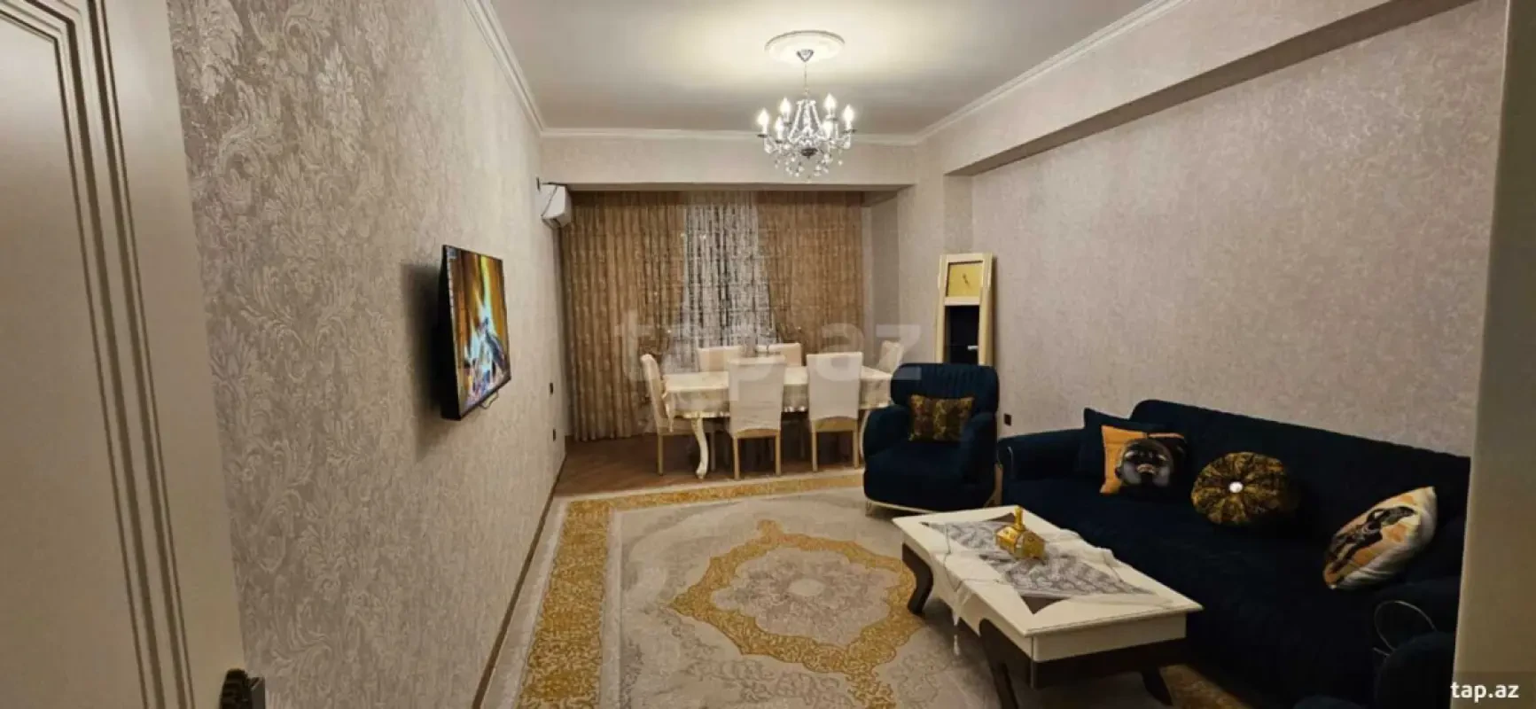 Kirayə verilir 3 otaqlı yeni tikili 125 m²