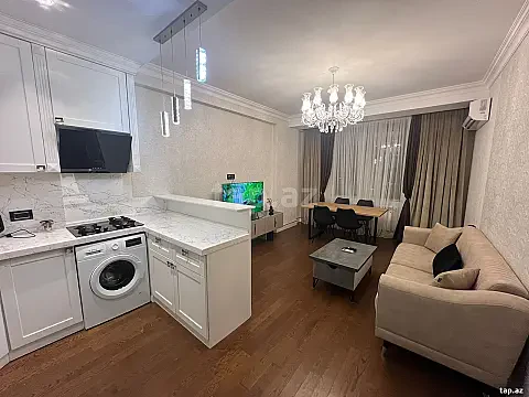 Kirayə verilir 2 otaqlı yeni tikili 78 m² — Bakı 2 otaq 78.00 m²