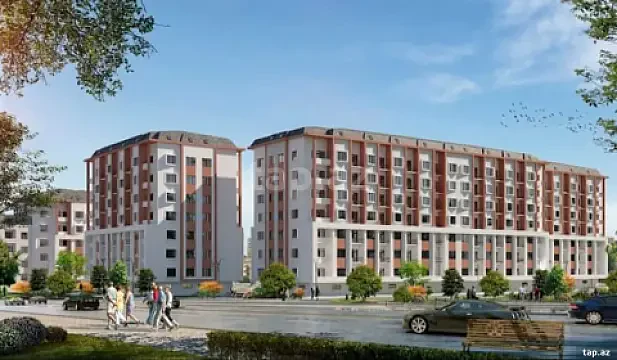 Satılır 2 otaqlı yeni tikili 47 m² — Bakı, Masazır 2 otaq 47.00 m²