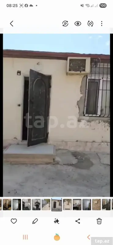 Satılır 1 otaqlı həyət evi 45 m²