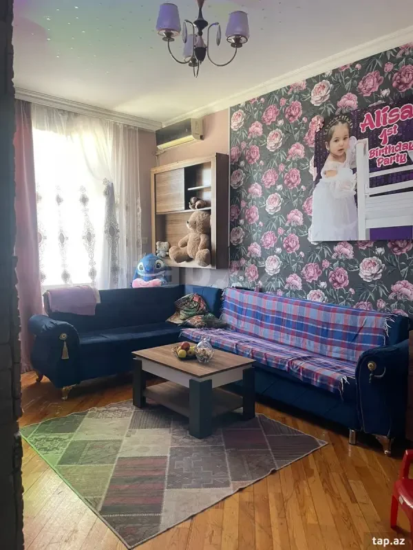 Kirayə verilir 1 otaqlı yeni tikili 50 m²