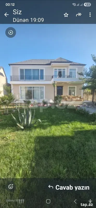 Kirayə verilir 4 otaqlı həyət evi 600 m²