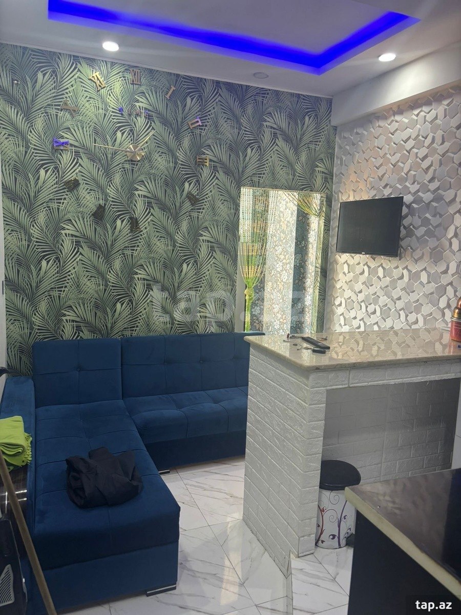 Kirayə verilir 2 otaqlı yeni tikili 35 m²