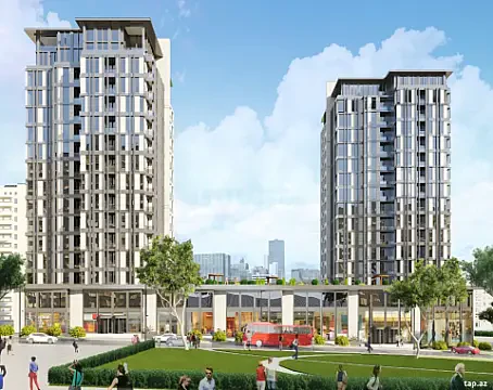 Satılır 1 otaqlı yeni tikili 72 m² — Bakı 1 otaq 72.00 m²