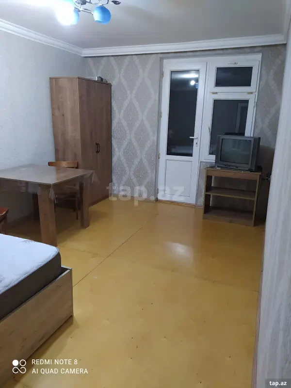 Kirayə verilir 1 otaqlı mənzil 33 m²