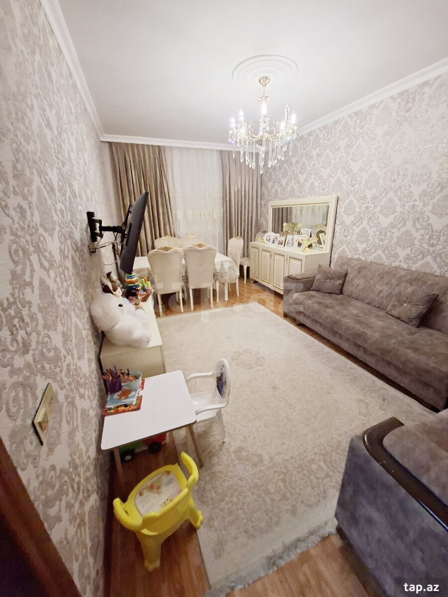 Satılır 2 otaqlı mənzil 60 m²