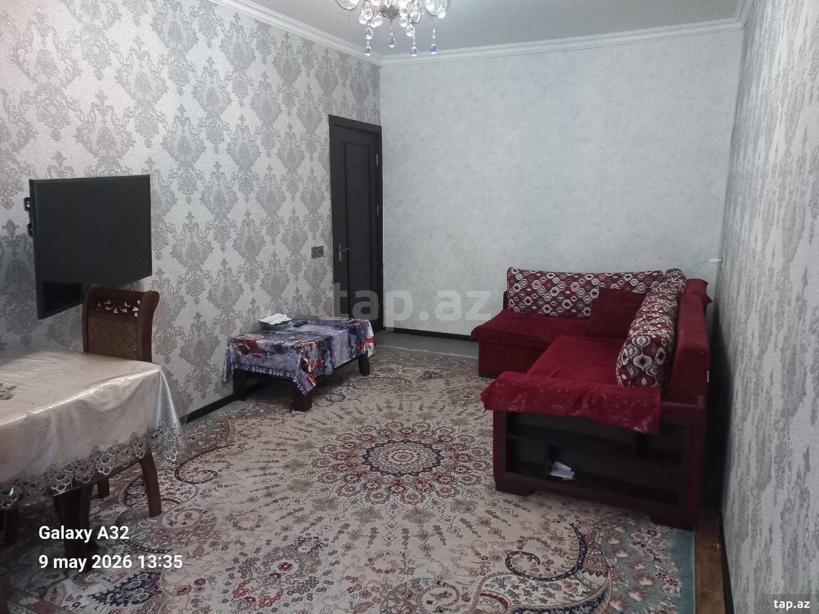 Satılır 2 otaqlı mənzil 52 m²
