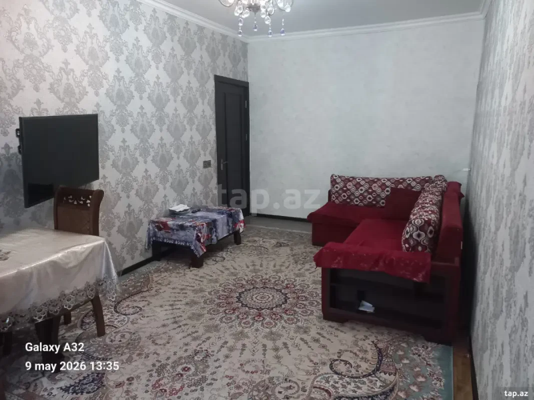 Satılır 2 otaqlı mənzil 52 m²