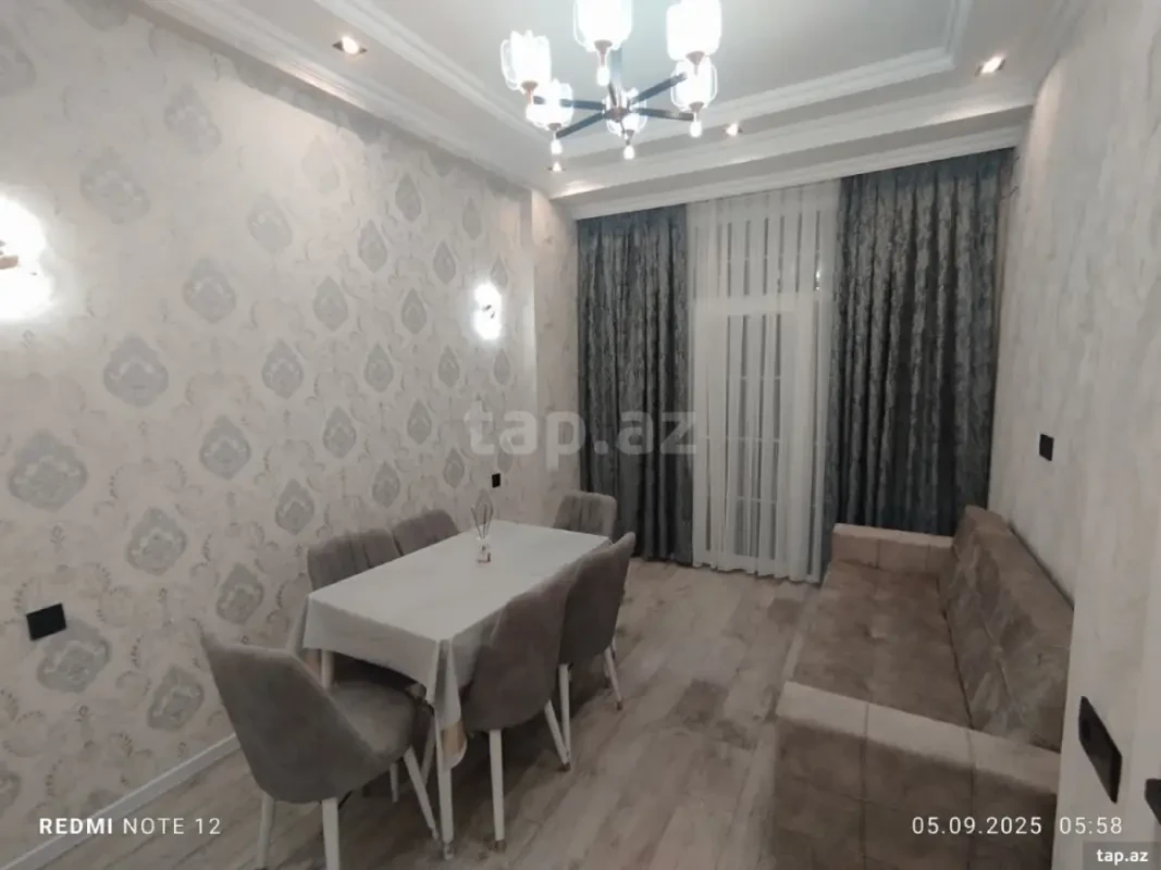 Kirayə verilir 2 otaqlı yeni tikili 45 m²
