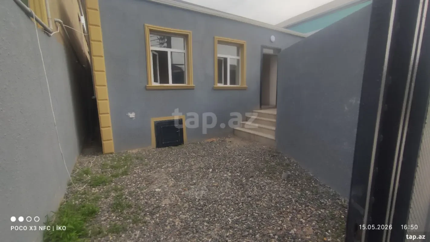 Satılır 3 otaqlı həyət evi 65 m²