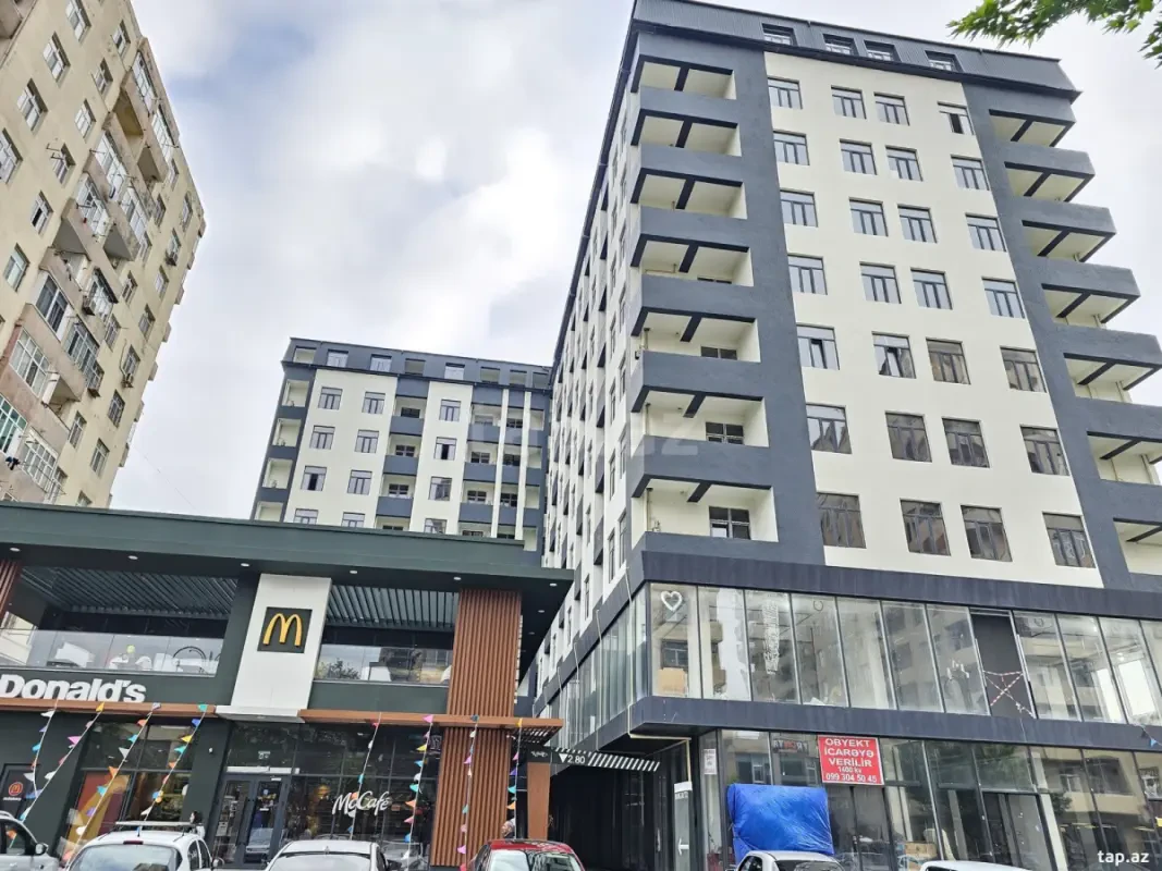 Satılır 2 otaqlı yeni tikili 45 m²