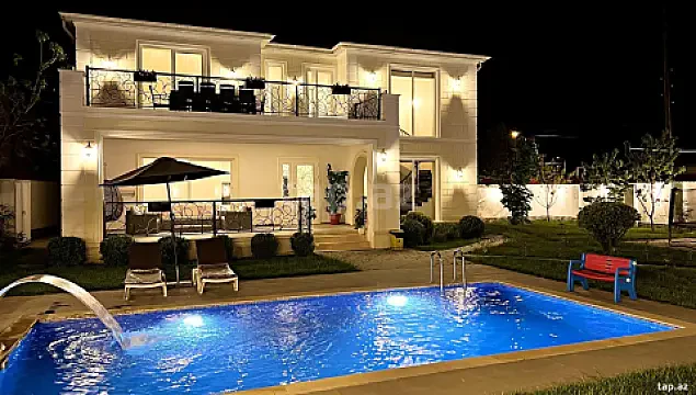Kirayə verilir 4 otaqlı həyət evi 130 m² — Qəbələ 4 otaq 130.00 m²