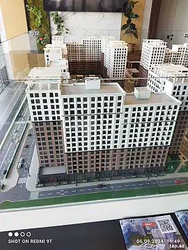 Satılır 1 otaqlı yeni tikili 52.9 m² — Bakı, Binəqədi 1 otaq 52.90 m²