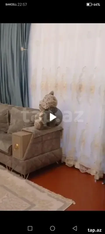 Kirayə verilir 3 otaqlı mənzil 54 m²