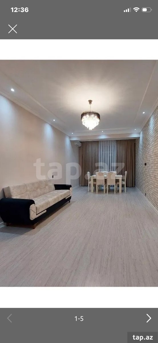 Kirayə verilir 2 otaqlı yeni tikili 93 m²