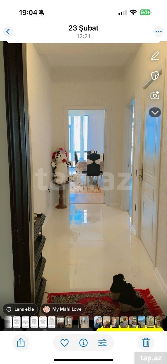 Kirayə verilir 2 otaqlı yeni tikili 60 m²