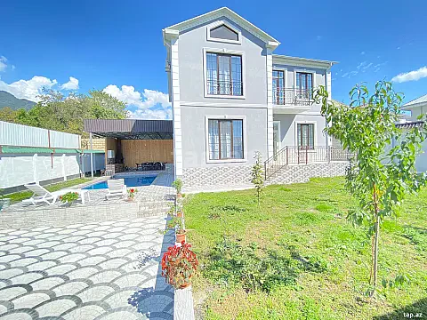 Kirayə verilir 5 otaqlı həyət evi 220 m² — Qəbələ 5 otaq 220.00 m²