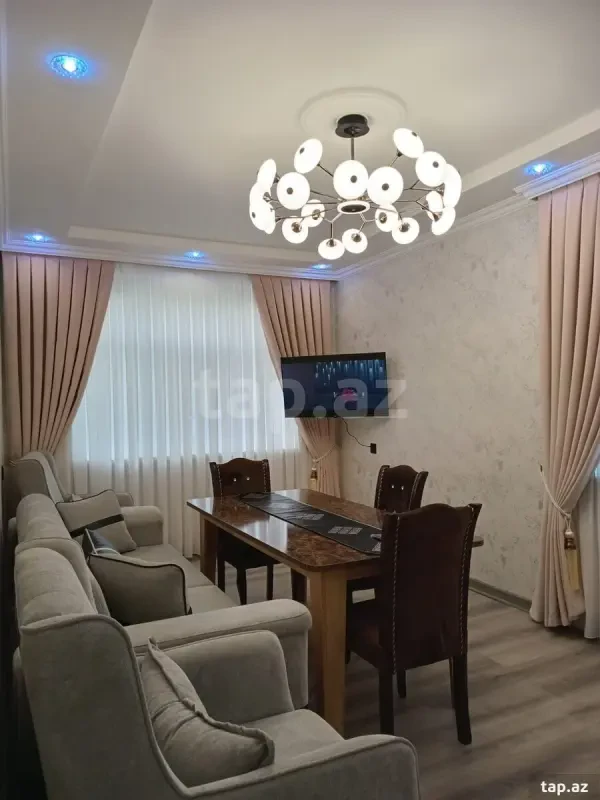 Satılır 2 otaqlı yeni tikili 55 m²