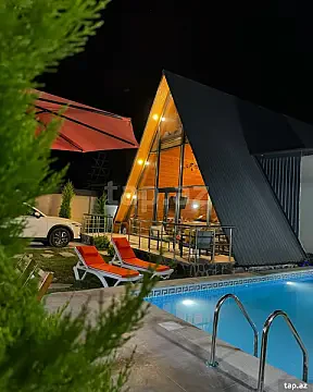 Kirayə verilir 2 otaqlı həyət evi 120 m² — Qəbələ 2 otaq 120.00 m²