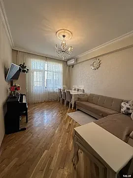 Satılır 1 otaqlı yeni tikili 57 m² — Bakı 1 otaq 57.00 m²