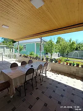 Kirayə verilir 4 otaqlı həyət evi 120 m² — Qəbələ 4 otaq 120.00 m²