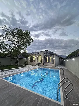 Kirayə verilir 3 otaqlı həyət evi 100 m² — Qəbələ 3 otaq 100.00 m²